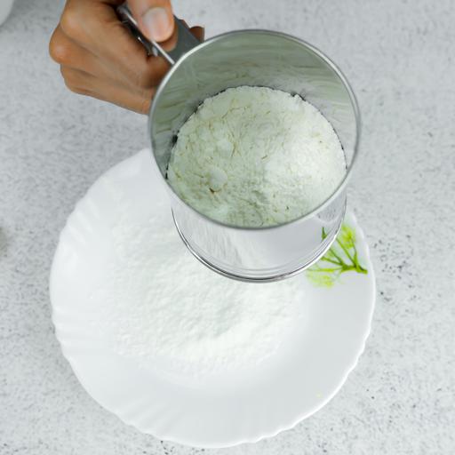 1L Handheld Electric Flour Sieve Icing Sugar Powder Stainless