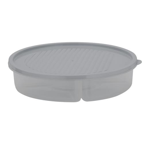 display image 0 for product Smart Storage Container, 5 Compartment Design, RF10789 | 2L Transparent Container | Reusable & Freezer Safe | Portable & Long-Lasting Design | Keeps Food Fresh | Multifunctional