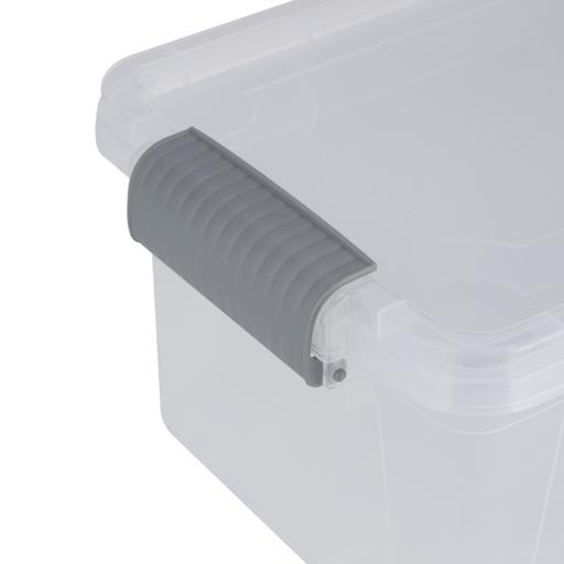 display image 7 for product Airtight Storage Boxes, 7L Plastic Food Container, RF10809 | Clear Latching Storage Box | Leak-Proof Container for Food, Home, Kitchen, Office, Picnic