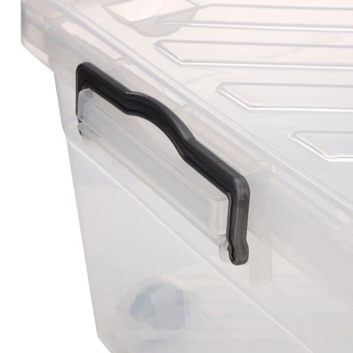 Buy Royalford Family Storage Box, 40L Plastic Clear Container