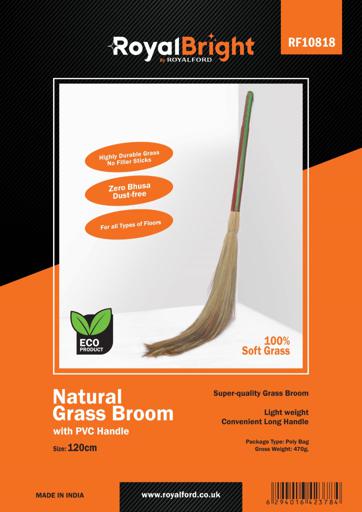 display image 9 for product Royal Ford Natural Grass Brooms