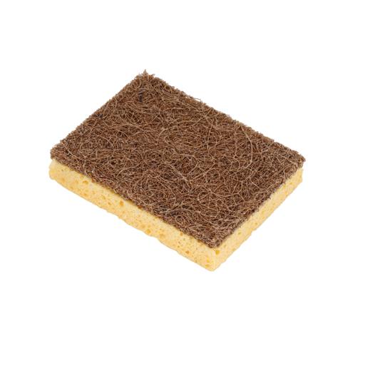 Coir Cellulose Dishwashing Sponge 3pc Set Eco Friendly Coconut