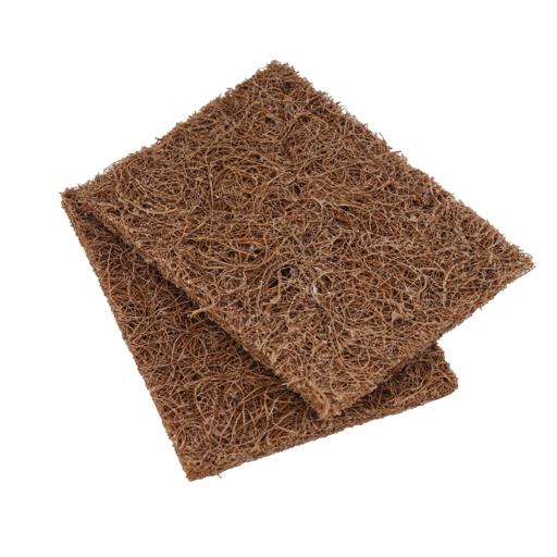 display image 7 for product 2 Pcs Coconut Fibre Scrubber, Natural Fibre, RF10821 | Biodegradable Sponge | Eco Friendly Washing up Sponge for Dishes | Scratch-Less Cleaning