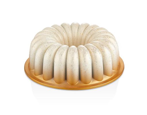 Choice Non-Stick Carbon Steel Kugelhopf / Fluted Bundt Cake Pan, 10 Cup  Capacity - 8 1/4 x 3 7/8