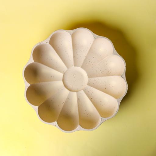display image 1 for product Romeo Bundt Cake Pan, Aluminium Bundt Cake Tin, RF10837 | Non-Stick Granite Coating for Easy Release & Clean Up | Oven Safe Bakeware