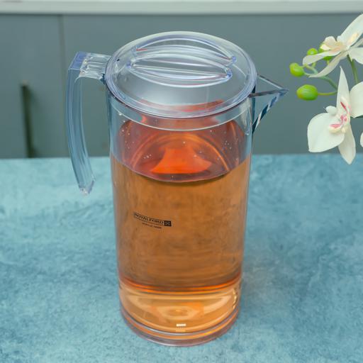 display image 2 for product Acrylic Water Jug, 2.2L Capacity Jug,  RF10845 | Juice Jug with Lid | Transparent Water Jug for Home, Cafes, Restaurants, Bar | Portable Multi-Purpose Jug | BPA-Free