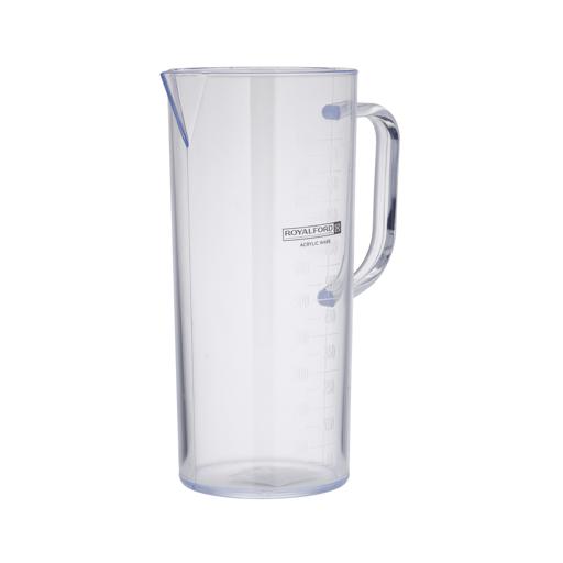 Plastic Measuring Jug 1Ltr Clear Clear 1Ltr Plastic (Each)