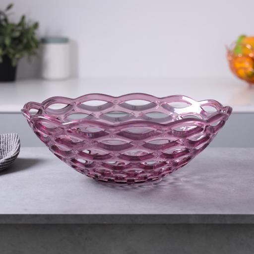 display image 8 for product Acrylic Fruit Bowl, Freezer Safe & BPA Free, RF10849 | Top Rack Dishwasher Safe | Countertop Fruit Basket – Vintage Style Wire Fruit Storage | Multi-Purpose | Compact Storage Space