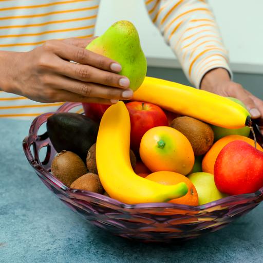 display image 1 for product Acrylic Fruit Bowl, Freezer Safe & BPA Free, RF10849 | Top Rack Dishwasher Safe | Countertop Fruit Basket – Vintage Style Wire Fruit Storage | Multi-Purpose | Compact Storage Space