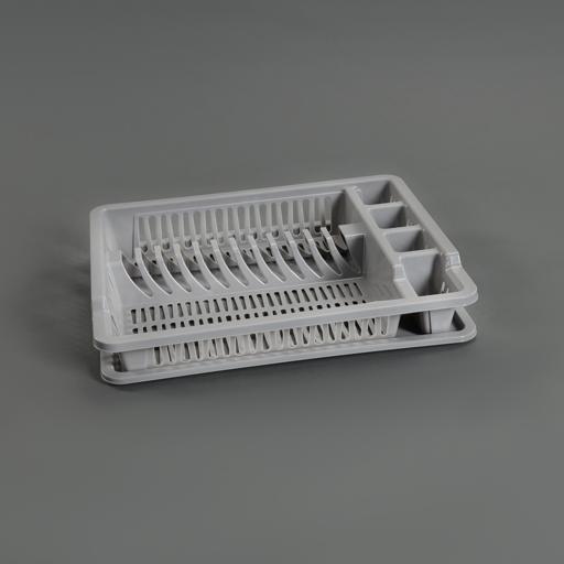 Plastic Dish Drainer With Cover - 10