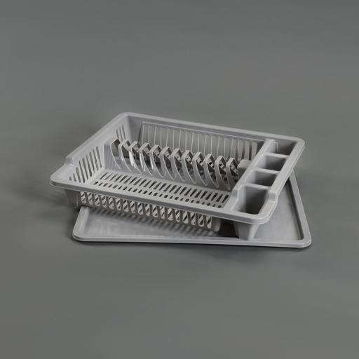 Plastic Dish Drainer With Cover - 10