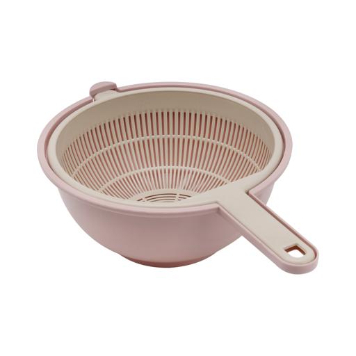 display image 4 for product Royalford 3 In 1 Double Layer Plastic Strainer