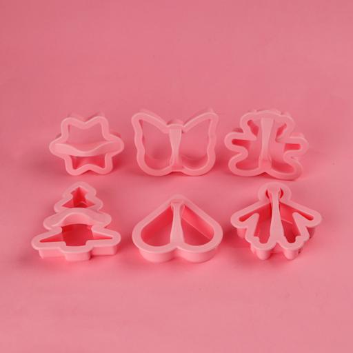 display image 5 for product Biscuit Moulds, 6pcs Mould for Baking Biscuit, RF10959 | Cookie Cutters for Children | Baking Tools for The Kitchen | 6pcs Different Shape Mould