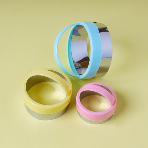 3pcs Round Shaped Dough Cutter