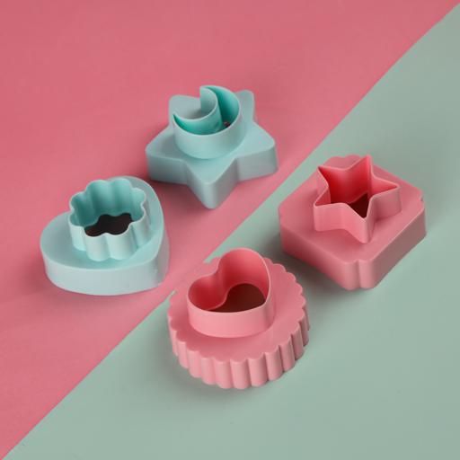 Heart 6 Cookie Cutter Fondant Cutter, Fondant Cutter, Clay Cutter