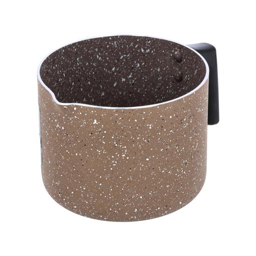 display image 4 for product Coffee Pitcher, Aluminium with Granite Coating, RF10987 | 1.6L Steaming Pitchers | Durable Granite Milk, Coffee, Cappuccino, Latte, Barista Milk Jug Cup with Pour Spout Pitcher