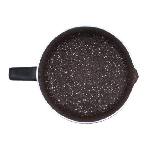 display image 5 for product Coffee Pitcher, Aluminium with Granite Coating, RF10987 | 1.6L Steaming Pitchers | Durable Granite Milk, Coffee, Cappuccino, Latte, Barista Milk Jug Cup with Pour Spout Pitcher