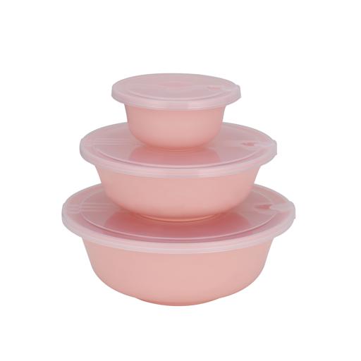 3pcs Bowl Set with Air-Tight Lid, Food Container, RF11007, Classic Prep  Bowls with Lids, Food Storage Container