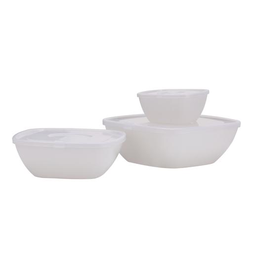 3pcs Bowl Set with Air-Tight Lid, Food Container, RF11008, Classic Prep  Bowls with Lids, Food Storage Container