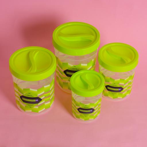 4Pcs/set Collapsible Food Storage Containers with Lids Portable
