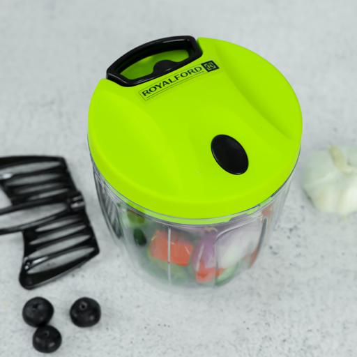 2-in-1 Pull Chopper, 1000ml PET Container, SS Blade, RF11036
