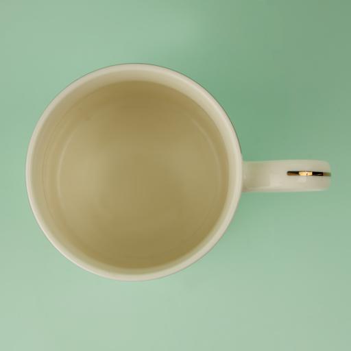 display image 2 for product New Bone China Tea Cup, 380ml Coffee Cup, RF11055 | Chip Resistant & Durable Cup with Handle | Tea Cup, Cappuccino Cup, Coffee Cup, Latte Cup