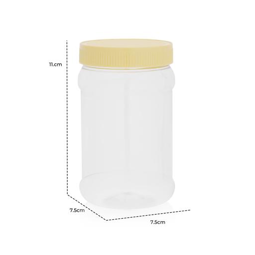 display image 14 for product Round Air-Tight Pet Jar, 500ml Plastic Container, RF11095 | Keeps Your Food Fresh | Portable and Lightweight | Healthier Choice | BPA and Odour Free | Leak-Proof