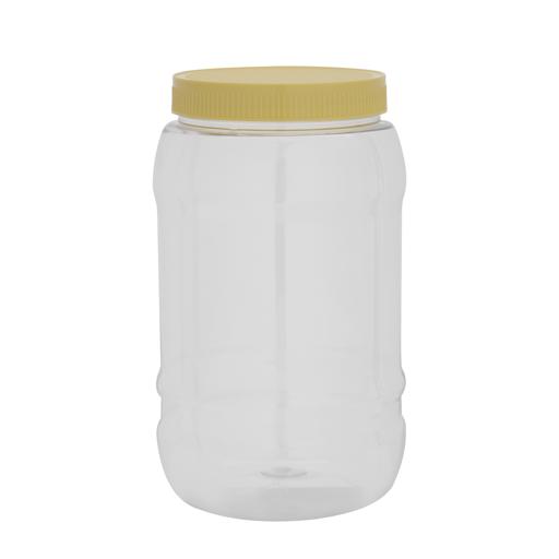 Round Air-Tight Pet Jar, 3000ml Plastic Container, RF11100 | Keeps Your Food Fresh | Portable and Lightweight | Healthier Choice | BPA and Odour Free | Leak-Proof hero image