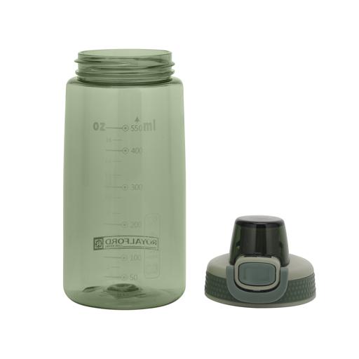 550ml Glass Water Bottles with Bamboo Lid BPA-Free Non-Slip