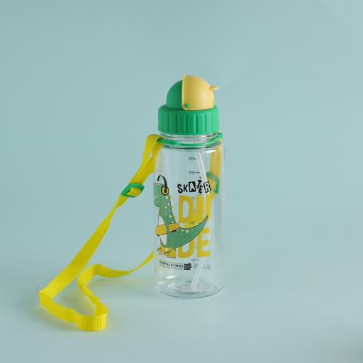 400ml/550ml High Quality Tritan Material Kids Water Bottle With Straw Leak- Proof BPA Free Durable Plastic Drinking Bottle