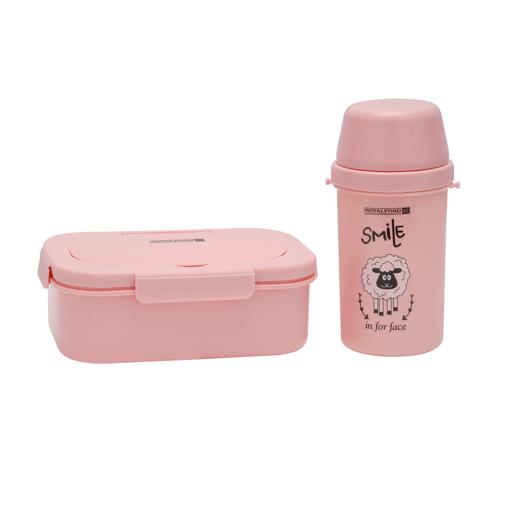 BPA-Free Polypropylene Kids Snack Box, Shape: Round