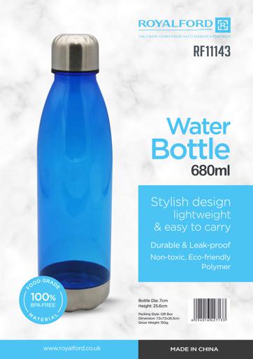 display image 8 for product Royalford 680ML Plastic Water Bottle