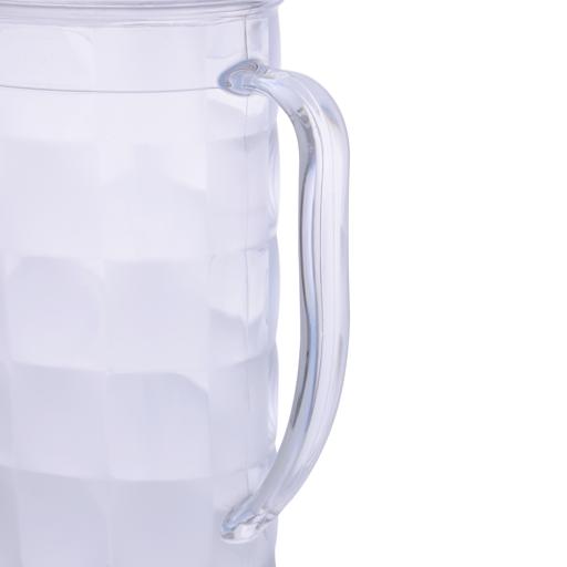 display image 6 for product Plastic Water Jug, 1.90L Juice Jug with Lid, RF11155 | Transparent Water Jug for Home, Cafes, Restaurants, Bar | Portable Multi-Purpose Jug | BPA-Free