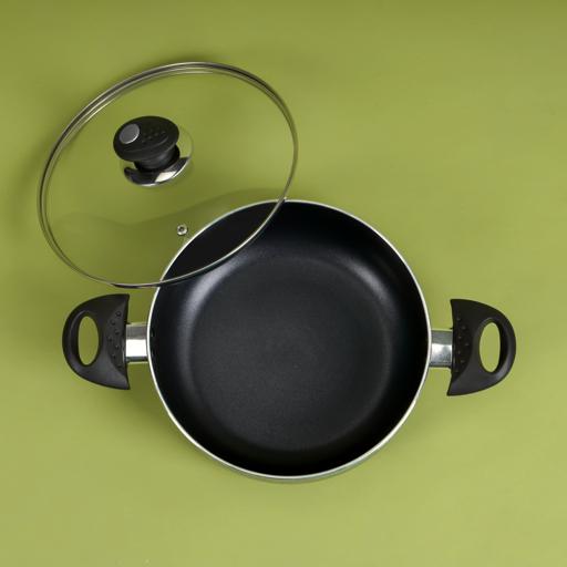 display image 2 for product Royalford Non-Stick Casserole with Stainless Steel  Lid - 20CM