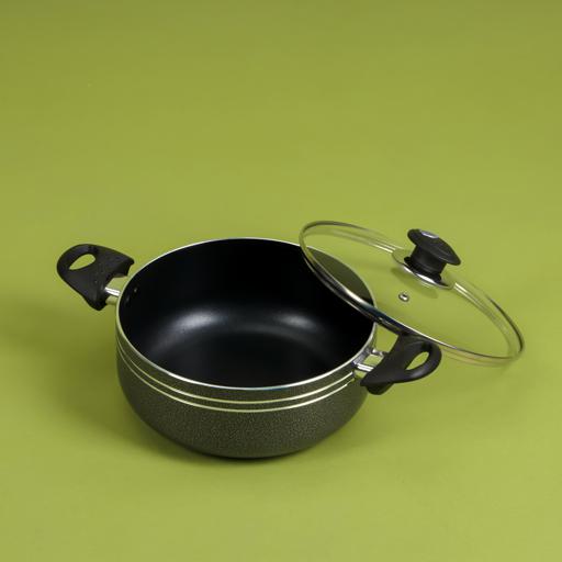 display image 5 for product Royalford Non-Stick Casserole with Stainless Steel  Lid - 20CM