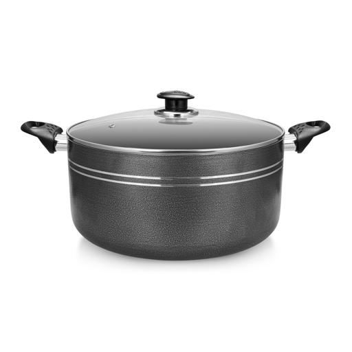 display image 0 for product Royalford Non-Stick Casserole with Stainless Steel  Lid - 20CM