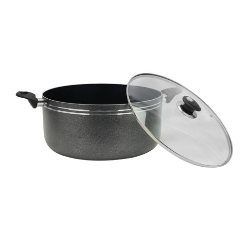 display image 7 for product Royalford Non-Stick Casserole with Stainless Steel  Lid - 20CM