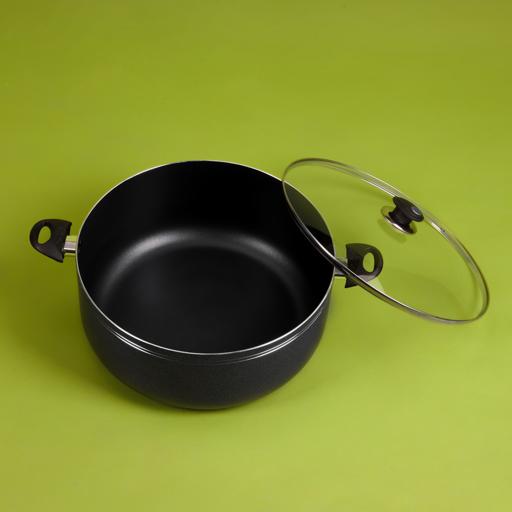 display image 2 for product Royalford Non-Stick Casserole with Stainless Steel  Lid - 34CM