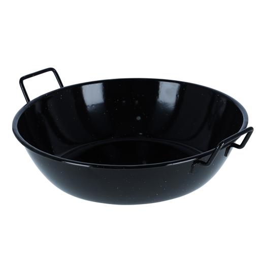 display image 8 for product Royalford Enamel Coated Deep Paella Pan - 32Cm