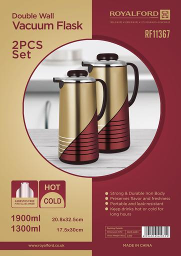 display image 9 for product Royalford 2pcs Vacuum Flask Set