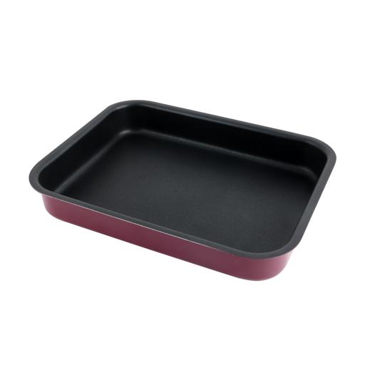 display image 8 for product Non-Stick Square Baking Tray, 41cm Bakeware, RF1149-SP41 | Heavy Duty & Sturdy Design | Ideal for Cakes, Brownies, Bread Sticks, Cream Pie, Cookies, & More