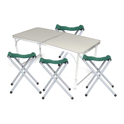 Camping folding table and hot sale chairs