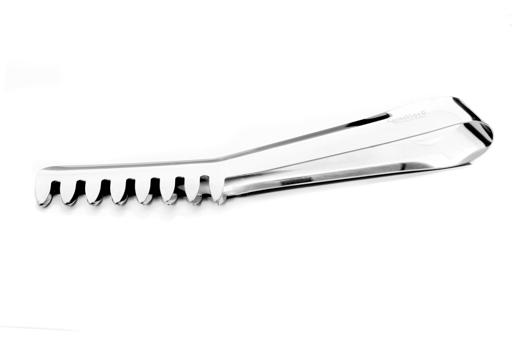 display image 5 for product Royalford Kitchen Tongs - 8.5" Stainless Steel Serving Tongs - Heat Resistant Spaghetti Tongs