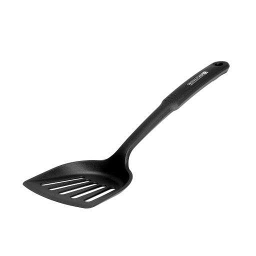 Nylon Slotted Turner, Non Stick Turner, RF1196-NSS | Slotted Turner with Soft Grip Handle & Hanging Loop | Slotted Turner for Cooking Fish, Vegetables, Pancake hero image