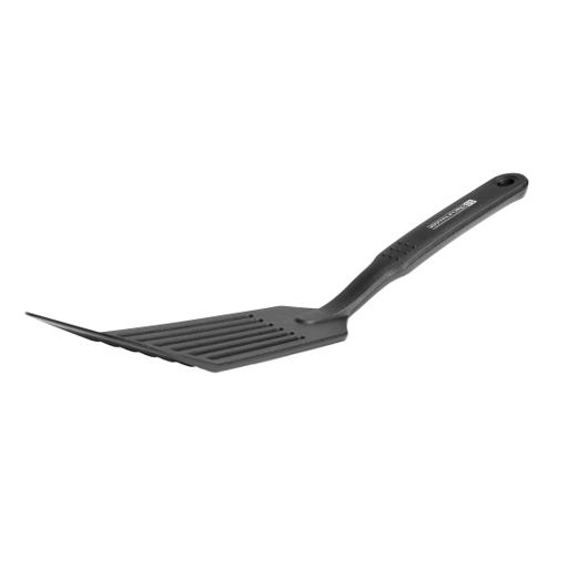 display image 6 for product Royalford Nylon Long Slotted Spatula - Nonstick Spatula Turner, Thin Slotted Spatula, Wide Nylon