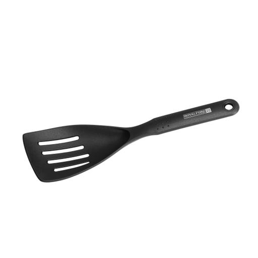 display image 5 for product Royalford Nylon Tilted Slotted Spatula - Fish Slice/Serving Spatula - Kitchen Cooking Cutlery