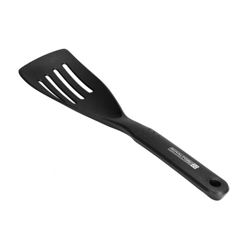 display image 6 for product Royalford Nylon Tilted Slotted Spatula - Fish Slice/Serving Spatula - Kitchen Cooking Cutlery