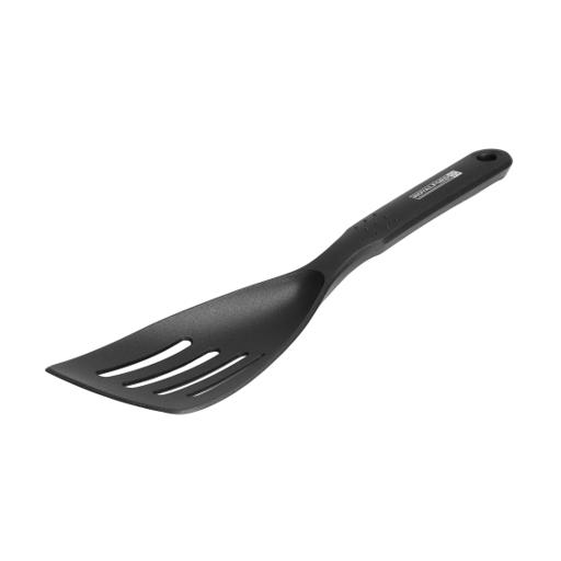 Royalford Nylon Tilted Slotted Spatula - Fish Slice/Serving Spatula - Kitchen Cooking Cutlery hero image