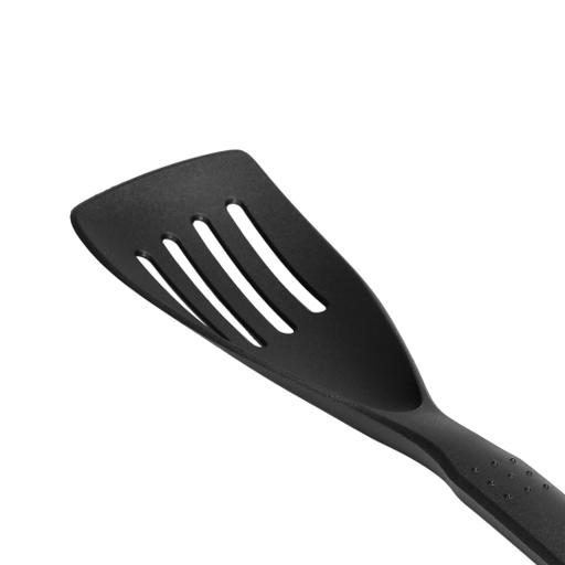 display image 7 for product Royalford Nylon Tilted Slotted Spatula - Fish Slice/Serving Spatula - Kitchen Cooking Cutlery