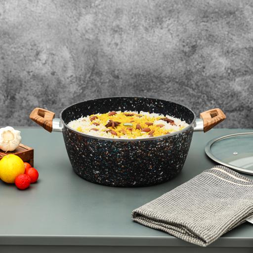 display image 1 for product 20,Granite Multistone Casserole/G+Lid1X6